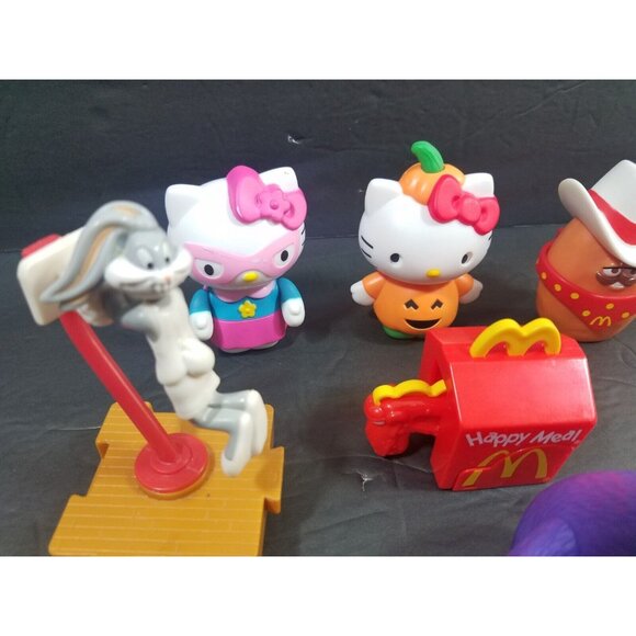 2019 McDonald’s Happy Meal 9 Toy Lot Mickey Grimace Bugs Hello Kitty Little Pony - Picture 5 of 8